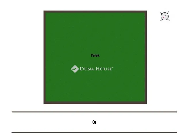 Eladó telek Újhartyán 770 nm