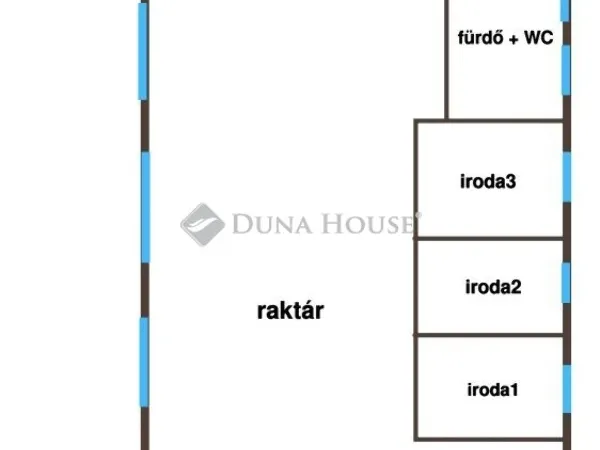 Kiadó kereskedelmi és ipari ingatlan Gyál 165 nm