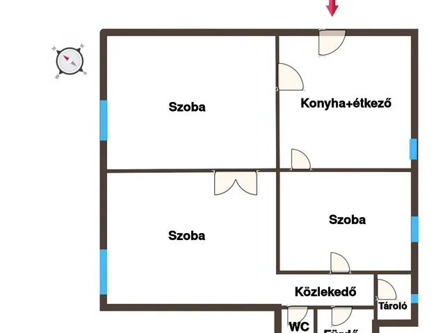 Eladó lakás Budapest IX. kerület 70 nm