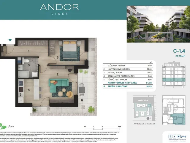 Eladó lakás Budapest XI. kerület, Kelenföld 52 nm