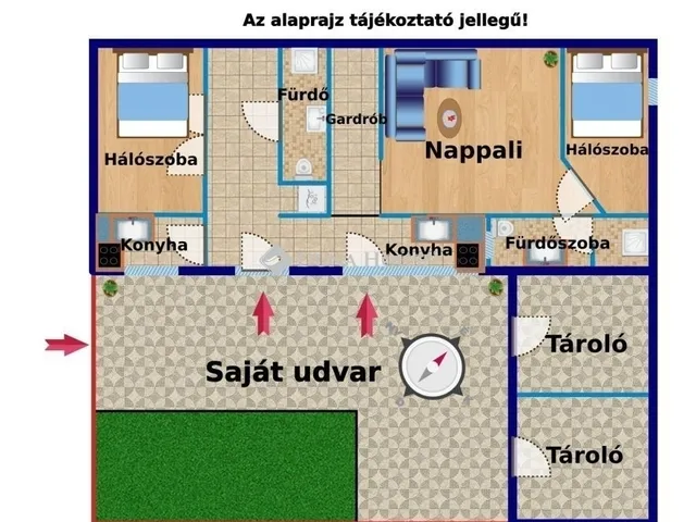 Eladó lakás Budapest XX. kerület 76 nm