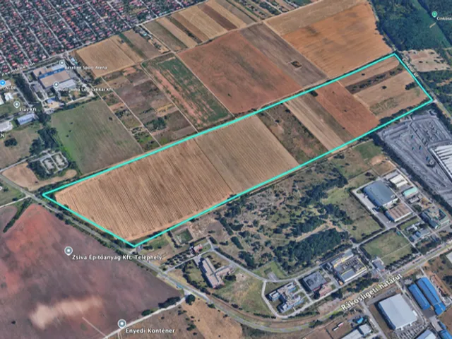Eladó kereskedelmi és ipari ingatlan Budapest XVI. kerület, Cinkota 345000 nm