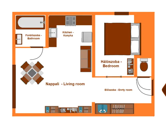 Kiadó lakás Budapest XI. kerület 36 nm