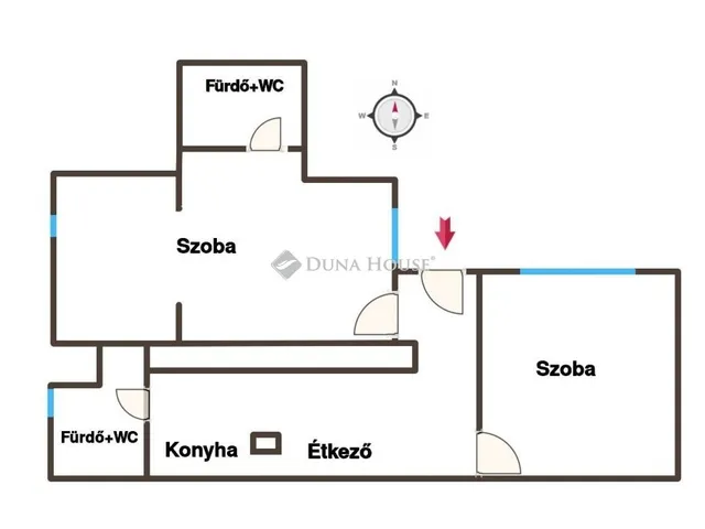 Kiadó lakás Budakalász 50 nm