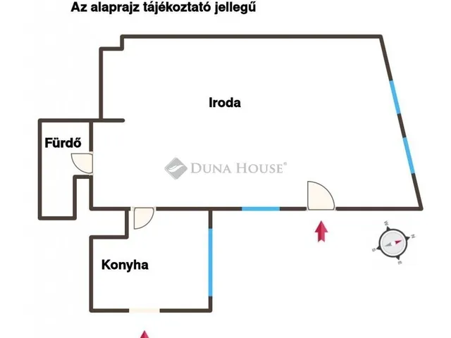 Kiadó kereskedelmi és ipari ingatlan Budakalász 52 nm