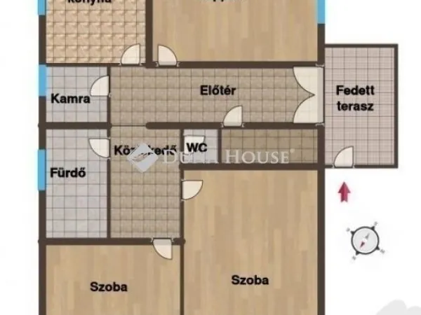 Eladó ház Budapest XVI. kerület, Rákosszentmihály 90 nm