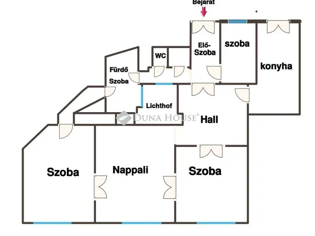 Eladó lakás Budapest VI. kerület 112 nm