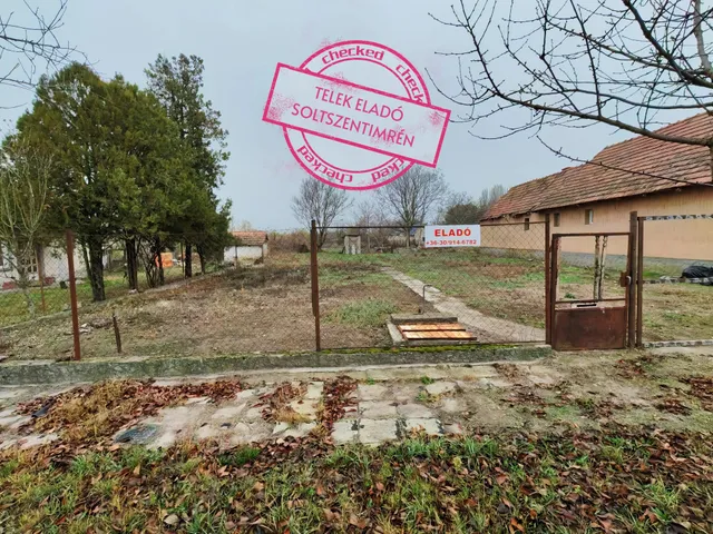 Eladó telek Soltszentimre 1209 nm