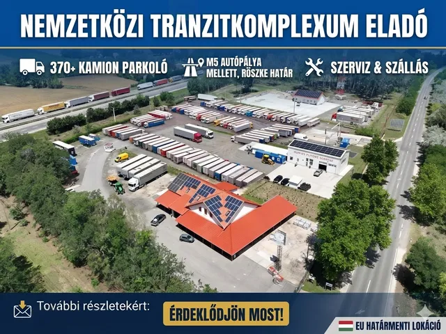 Eladó kereskedelmi és ipari ingatlan Röszke 1509 nm