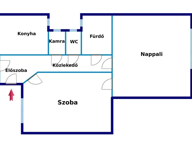 Eladó lakás Budapest IX. kerület 85 nm