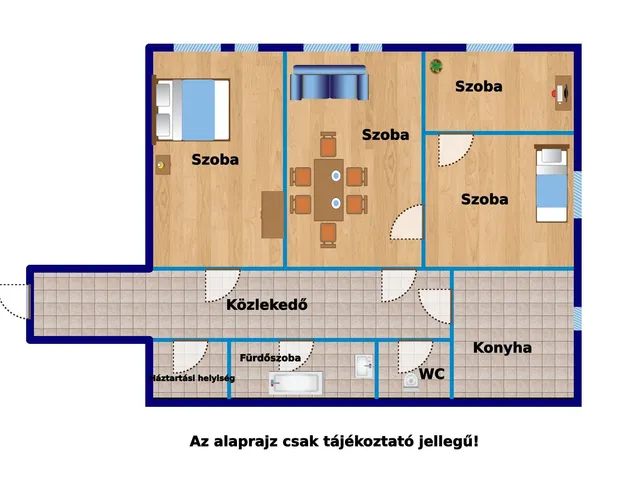 Eladó lakás Budapest III. kerület 75 nm
