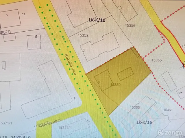 Eladó telek Debrecen, Széchenyikert 1306 nm
