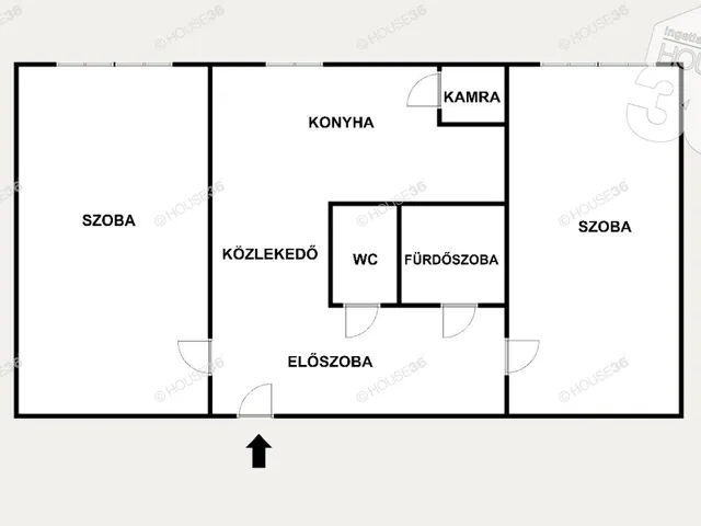 Eladó lakás Kecskemét, Belváros 51 nm