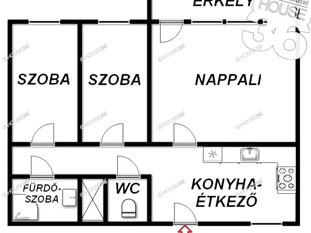 Eladó lakás Kecskemét, Széchenyiváros 64 nm