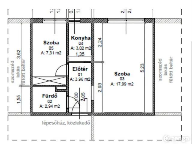 Eladó lakás Budapest XIII. kerület, Újlipótváros 35 nm