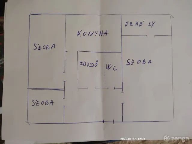 Eladó lakás Eger, Felsőváros (Északi városrész) 58 nm