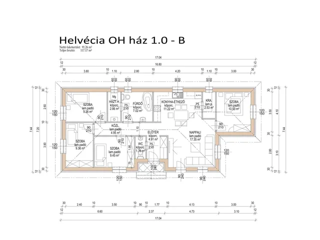 Eladó ház Helvécia 91 nm