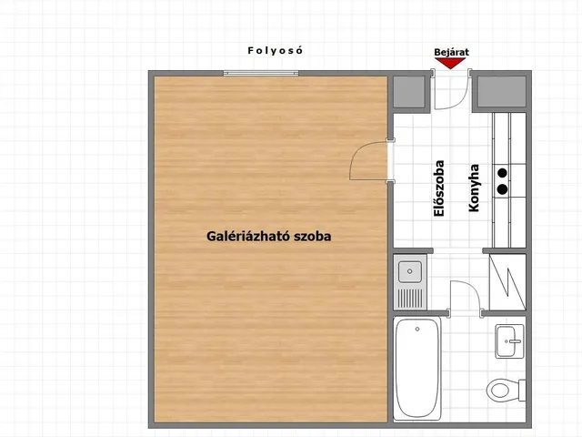 Eladó lakás Budapest VII. kerület, Belső-Erzsébetváros, Murányi utca 25 nm