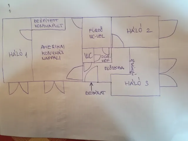 Kiadó lakás Budapest IX. kerület, Belső Ferencváros, Bakáts tér 6 nm