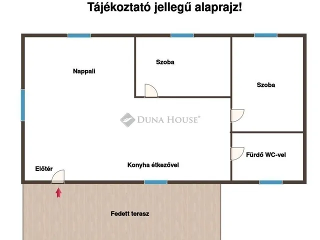 Eladó ház Hernád 47 nm