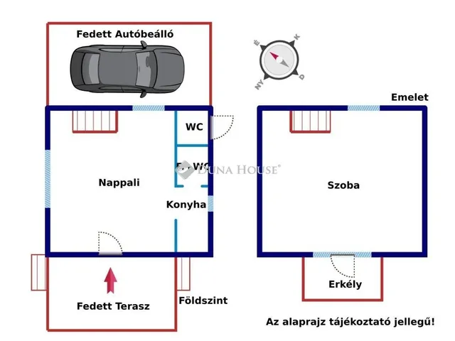 Eladó ház Tápiószentmárton 57 nm