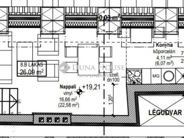 Eladó lakás Budapest VI. kerület 33 nm