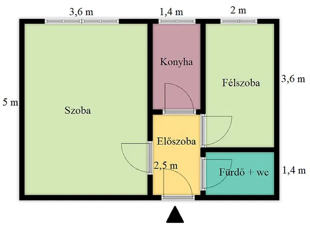 Eladó lakás Budapest IV. kerület, Újpest 35 nm