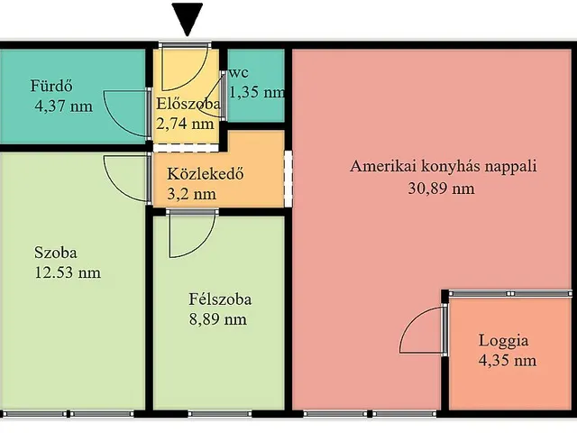 Eladó lakás Budapest IV. kerület, Újpest 64 nm