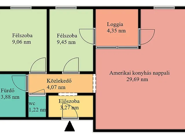 Eladó lakás Budapest IV. kerület, Újpest 61 nm