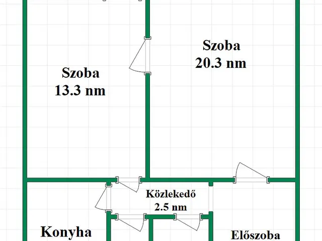 Eladó lakás Vác 52 nm