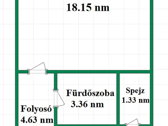 Eladó lakás Vác 32 nm