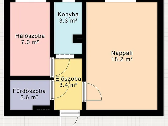 Eladó lakás Budapest XXI. kerület 35 nm