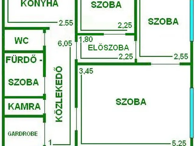Eladó lakás Budapest XV. kerület, Újpalota 65 nm