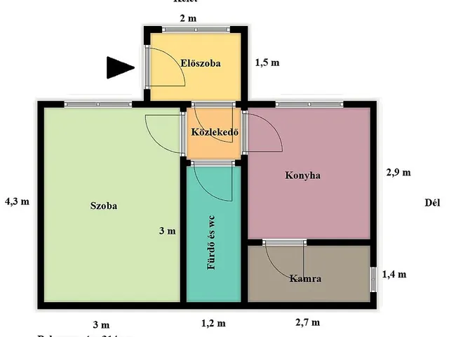 Eladó ház Budapest IV. kerület, Újpest 33 nm