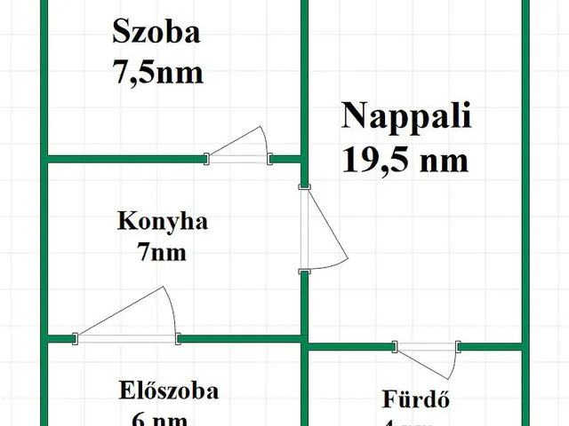 Eladó lakás Dunakeszi 45 nm