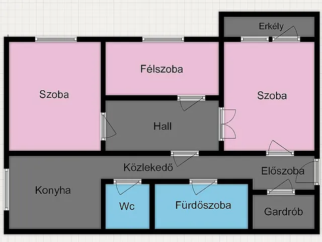 Eladó lakás Budapest IV. kerület, Újpest 71 nm