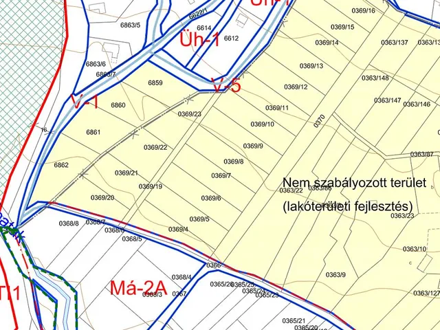 Eladó telek Szentendre 1247 nm