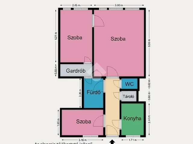 Eladó lakás Budapest VII. kerület, Károly körút 58 nm