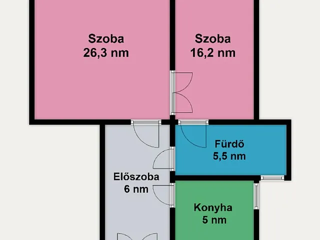 Eladó lakás Budapest VIII. kerület, Corvin negyed 59 nm