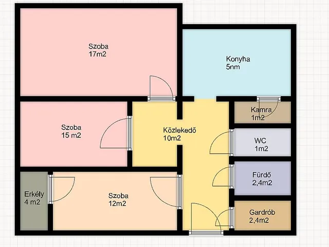 Eladó lakás Budapest III. kerület, Békásmegyer 66 nm