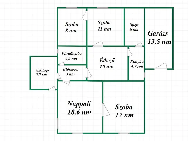 Eladó ház Dunakeszi 80 nm