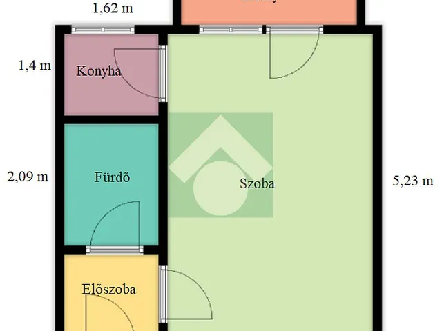 Eladó lakás Budapest IV. kerület, Újpest 27 nm