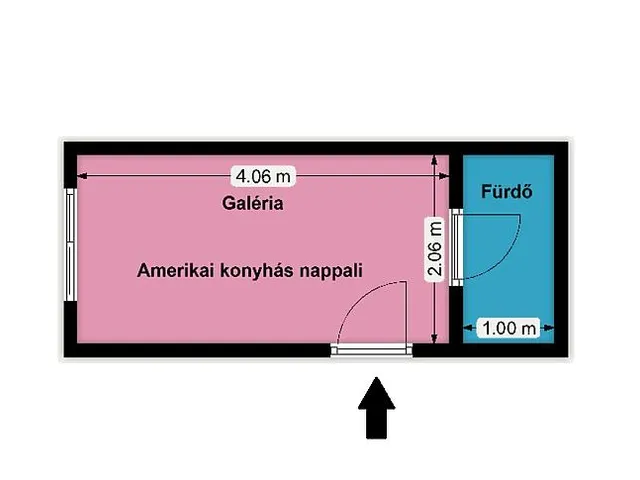 Eladó lakás Budapest VII. kerület 23 nm