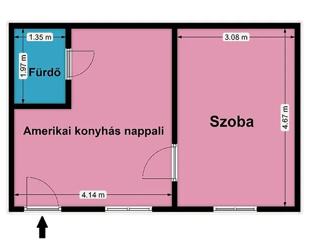 Eladó lakás Budapest VII. kerület, Dembinszky utca 27 nm