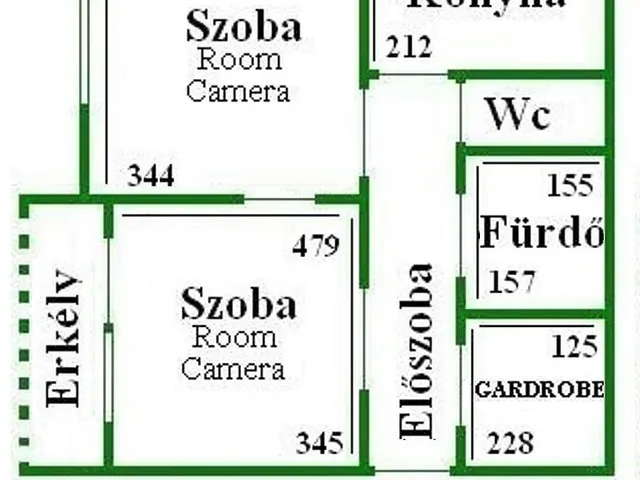 Eladó lakás Budapest IV. kerület, Újpest 54 nm