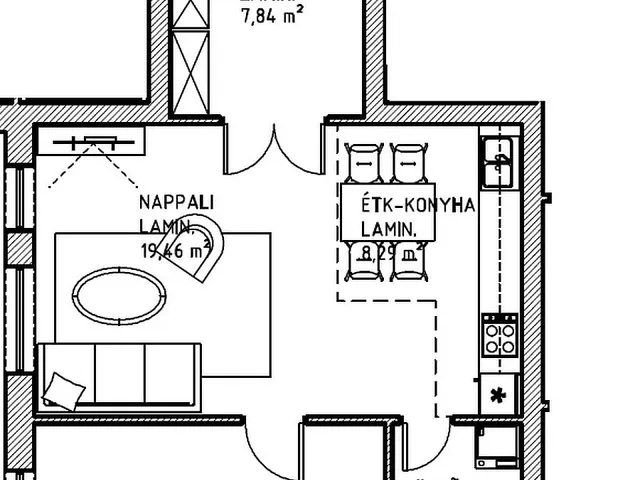 Eladó lakás Budapest XV. kerület, Rákospalota 56 nm