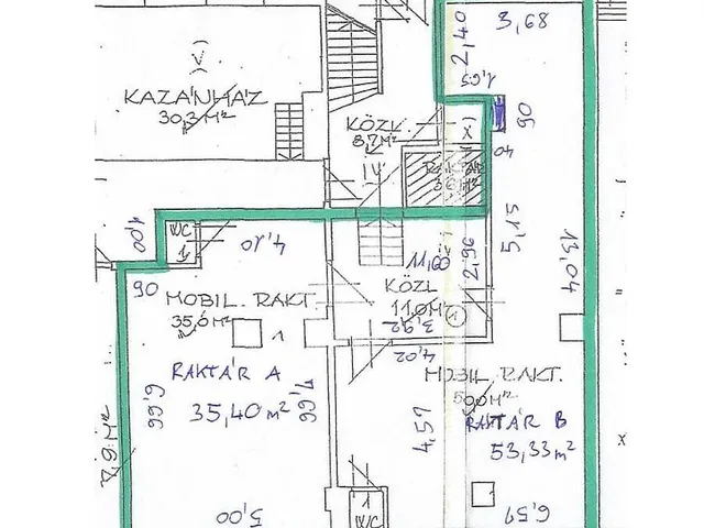 Kiadó kereskedelmi és ipari ingatlan Budapest V. kerület, Belváros 85 nm