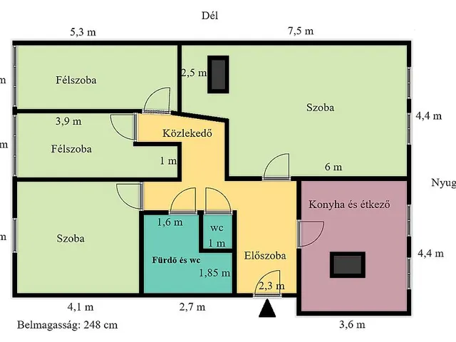 Eladó lakás Budapest IV. kerület, Újpest 108 nm
