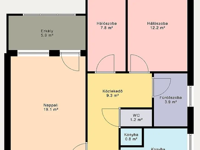 Eladó lakás Budapest XXI. kerület, Cirmos sétány 62 nm