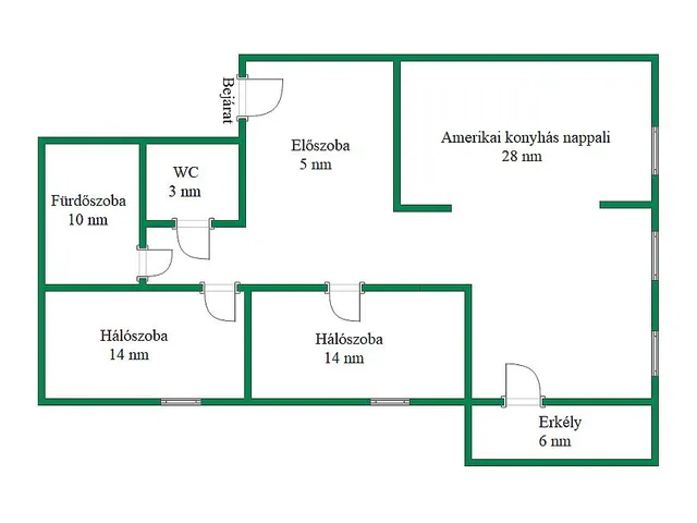 Eladó lakás Dunakeszi 74 nm